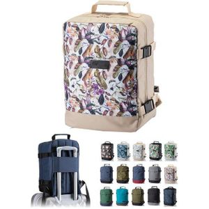BambiniWelt by Rafael K. Handgepäckkoffer RUCKSACK Handgepäck Boardgepäck 40x20x25 40x30x20 Ryanair Wizzair, 2 Größen verfügbar: 40 x 25 x 20 cm (klein), 40 x 30 x 20 cm (groß)