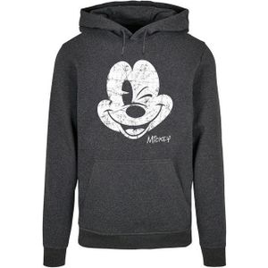 ABSOLUTE CULT Kapuzensweatshirt ABSOLUTE CULT Herren Mickey Mouse - Distressed Hoody (1-tlg)