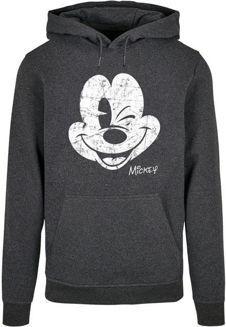 ABSOLUTE CULT Kapuzensweatshirt ABSOLUTE CULT Herren Mickey Mouse - Distressed Hoody (1-tlg)