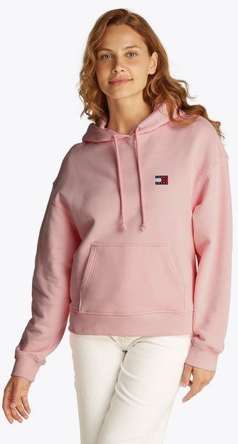 Tommy Jeans Hoodie TJW BXY BADGE HOODIE EXT mit Logo-Badge