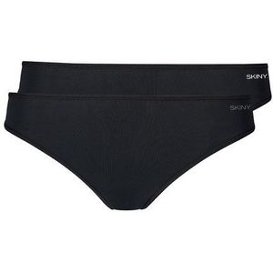 Skiny String Damen String 2er Pack Micro Advantage (Packung, 2-St) gerundeter Beinausschnitt