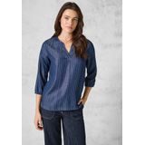 Cecil Jeansbluse mit 3/4 Ärmeln