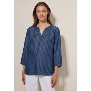 Cecil Jeansbluse mit 3/4 Ärmeln