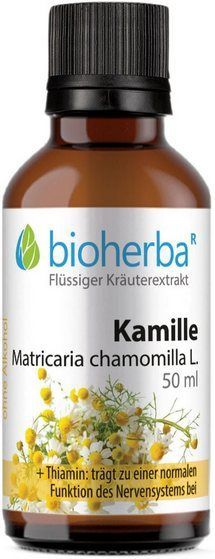 BIOHERBA R Kamille Matricaria chamomilla L. Tropfen Tinktur 50 ml TINKTUREN