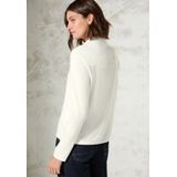 CECIL Langarmshirt aus Baumwolle mit Stretchante