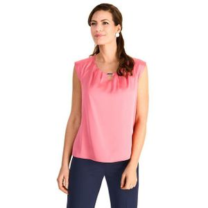 HERMANN LANGE Collection Shirttop mit Detail am Ausschnitt