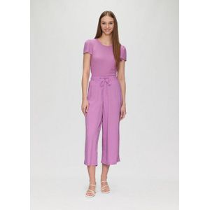 QS 7/8-Hose Culotte aus Viskose mit Tunnelzug Gummizug