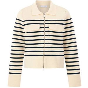 RICHROYAL Cardigan Damen Strickjacke mit Reißverschluss (1-tlg)