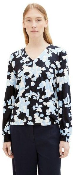 TOM TAILOR Blusenshirt mit Allover-Print