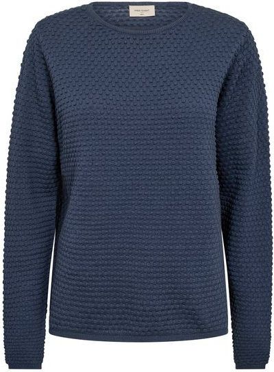 FREEQUENT Strickpullover FQDODO mit Strick-Knoten-Details