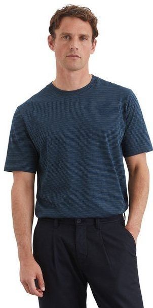 Marc O'Polo T-Shirt aus gestreiftem Single-Slub-Jersey