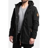 Navahoo Parka Manaka stylischer Herren Wintermantel mit Kapuze