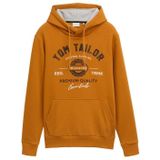 TOM TAILOR Sweatshirt Hoodie Sweatshirt mit Logo-Print