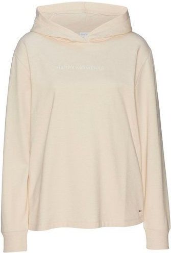 LASCANA Hoodie mit dezentem Frontdruck, Loungeanzug