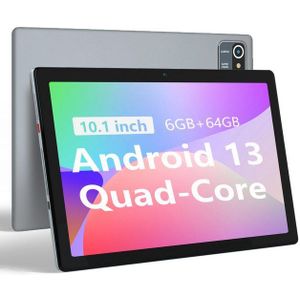 BUFO Tablet 64G 1280x800 IPS 5000mah Android 13 Tablet (10", 64 GB, Android 13, Große Kapazität)