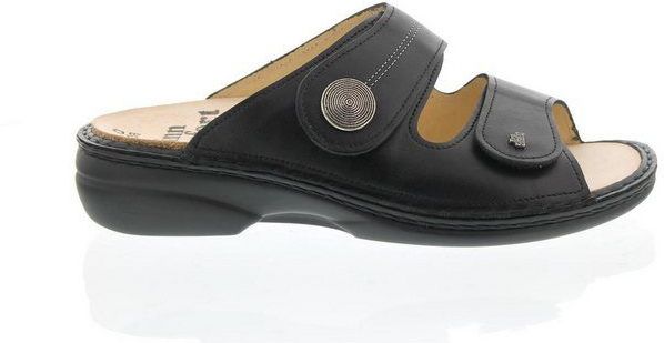 Finn Comfort Finn Comfort Sansibar, Pantolette, Nappaseda (Glattleder), schwarz, 25 Pantolette