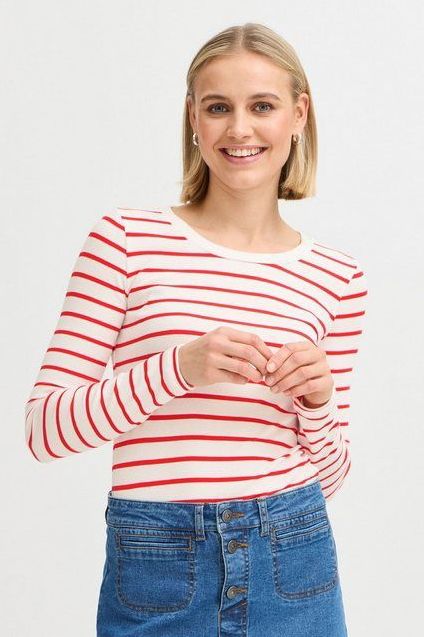 fransa Longsleeve Fransa FRHIZAMOND STRIPE TEE 33