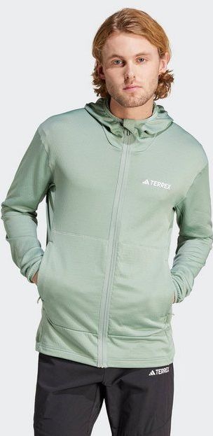 adidas TERREX Outdoorjacke TERREX XPERIOR LIGHT FLEECE HOODED