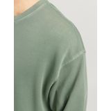 Jack & Jones Sweatshirt JJECHARGE FADED SWEAT CREW NECK NOOS mit Rippbündchen
