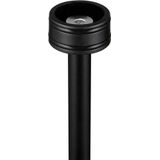 Reality Leuchten LED Außen-Stehlampe SUAREZ, Dimmfunktion, USB-Ladefunktion, LED fest integriert, Warmweiß, Outdoor Akku Stehleuchte 123 cm, Touch-Dimmer, USB-C Anschluss, IP44