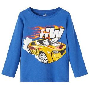 Name It Longsleeve Name It Jungen T-Shirt langärmelig mit Frontprint Nouvean Navy 92