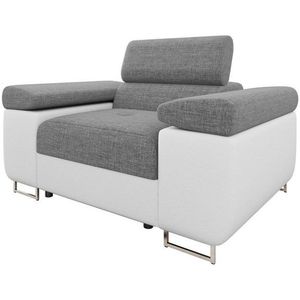 MIRJAN24 Sessel Torezio, Einstellbare Kopfstützen, 134x102x70-90 cm