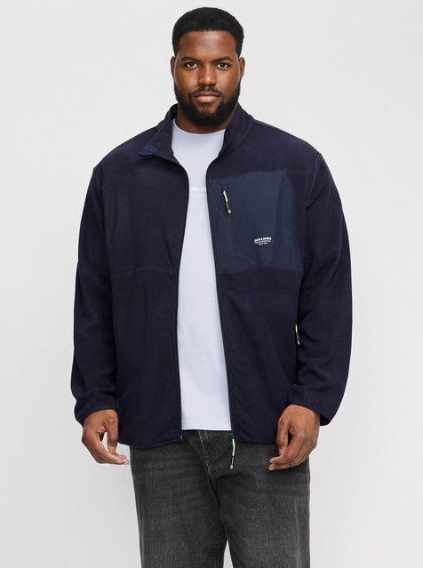 Jack & Jones PlusSize Fleecejacke JJTHEO FLEECE JACKET PLS