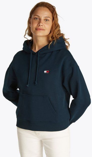 Tommy Jeans Hoodie TJW BXY BADGE HOODIE EXT mit Logo-Badge