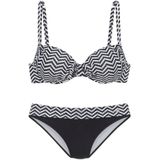 JETTE Bügel-Bikini im trendigen Zick-Zack-Design