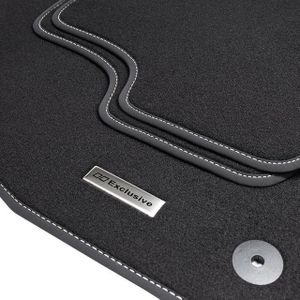 tuning-art Auto-Fußmatten EL102 Automatten Set passgenau für VW Golf 7 8 Variant Limo 2012-2021