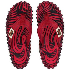 Gumbies Original in Red G T-Strap-Zehentrenner Hergestellt aus recycelten Materialien