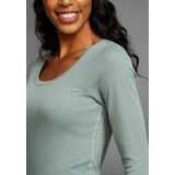 KangaROOS Langarmshirt (Packung, 2-tlg., 2er-Pack) Langarm, unifarben oder meliert, Rundhalsausschnitt