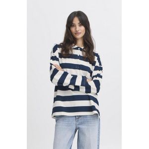 b.young Langarm-Poloshirt BYBXSOMSET Zeitloses Poloshirt