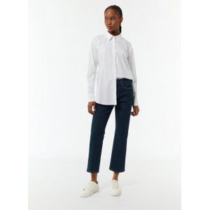 comma casual identity 5-Pocket-Jeans Cropped-Jeans mit Bügelfalte