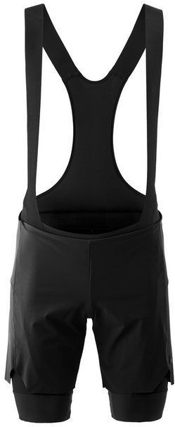 Gonso Fahrradhose Essential Shorts 2in1 M Enganliegende Radhose mit Träger und Shorts (2in1)