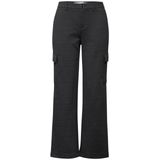 STREET ONE Cargohose im elastischen Materialmix