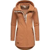 Ragwear Sweatjacke Letty Intl. Sportliche Kapuzenjacke mit Kunstleder-Elementen