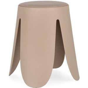 Bizzotto Hocker Imogen aus Kunstleder, Taupe