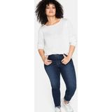 Sheego Stretch-Jeans Große Größen mit Gummibund und Gürtelschlaufen
