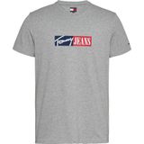 Tommy Jeans T-Shirt TJM SLIM ENTRY GRAPHIC TEE EXT mit Logo auf der Brust