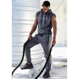 le jogger® Sweatpants mit farblichen Einsatz und Reißverschlusstaschen