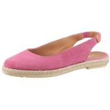VERBENAS Kiara Serraje Slingsandale Sommerschuh, Sling, Urlaubschuh mit Juterahmen