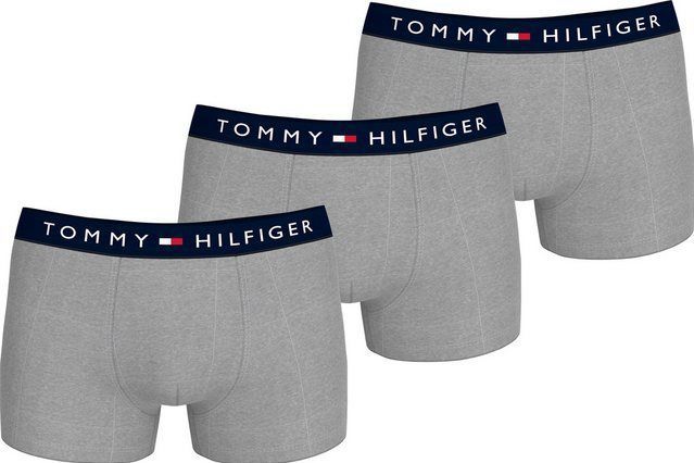 Tommy Hilfiger Underwear Trunk 3P TRUNK (Packung, 3-St., 3er) mit Logobund