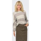 ONLY Strickpullover ONLATIA L/S STRIPE PULLOVER KNT NOOS