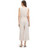 Betty&Co Overall Betty & Co Jumpsuit ohne Arm (1-tlg) Falten