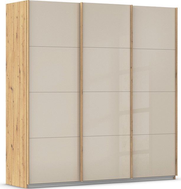 rauch Schwebetürenschrank Kleiderschrank Schrank Garderobe AGORDO mit Glasfront durchdachte Innenausstattung, in 4 Breiten und 2 Höhen MADE IN GERMANY
