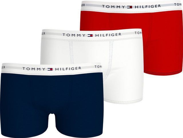 Tommy Hilfiger Underwear Trunk 3P TRUNK (Packung, 3-St., 3er) mit Logo-Stretchbund