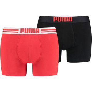 PUMA Boxer (Packung, 2er-Pack) mit Logo-Bund