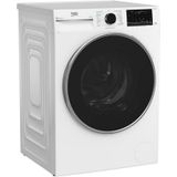 BEKO Waschmaschine B5WF69410W, 9 kg, 1400 U/min, AddXtra, WiFi-Steuerung, Display, Restzeitanzeige, 15 Programme