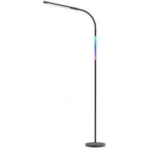 Tomons LED Stehlampe RGB Stehlampe, Dimmbar, Helligkeit und Farbtemperatur einstellbar, LED fest integriert
